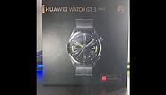 Huawei Watch GT 3 46mm Black Unboxing