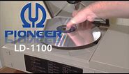 ‘82 PIONEER Laserdisc Player LD-1100