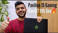 HP Pavilion Gaming 15 Core i7 9th Gen Laptop Unboxing and Overview!