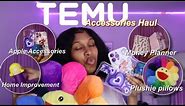 TEMU ACCESSORIES HAUL 2023 | 20+ Items (Phone Cases, Home Improvement, Plushies, Pillows and more!)