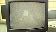 Sony Trinitron KV-19TS20 CRT TV Color Problem