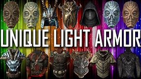 Skyrim - All Unique Light Armor Pieces & Sets
