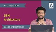 GSM Architecture | Principle and Block Diagram | Basics of Electronics | KTU | Malayalam