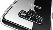 Rayboen Case for Samsung Galaxy Note 9, Crystal Clear Designed Non-Slip Shockproof Protective Note 9 Phone Case, Hybrid Thin Cover for Samsung Galaxy Note 9 Transparent