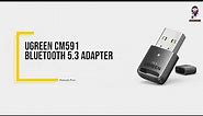 UGREEN CM591 Bluetooth 5.3 Adapter: User Manual and Installation Guide