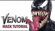 DIY Venom Halloween mask tutorial