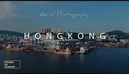 Hong Kong Container Port | Aerial Shot 4K