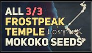 Lost Ark All Frostpeak Temple Mokoko Seed Locations