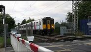 Trains at Enfield Lock Station 22nd July 2020