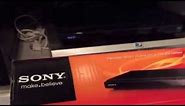 Sony DVD Player DVP-SR210P from Walmart. Review by Mr Tims. Compact and slim design. Space saver.