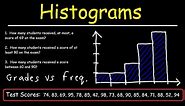 How To Make a Histogram Using a Frequency Distribution Table