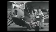 1932 Jim Mollison Completes First Westward Transatlantic Solo Flight (Silent)