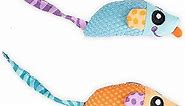 Catstages Catnip Chew Mice Dental Health Cat Toy - 2 Pack