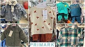 Primark newborn baby boys clothes new collection - October 2023