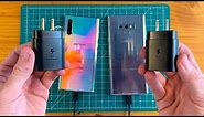 Note 10 vs Note 9 + Samsung 25W Charging Test: Is It Any Faster?