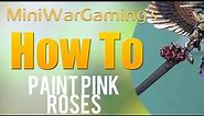 How To: Paint Pink Roses