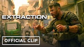 Netflix's Extraction - Official "Knife Fight" Clip (Chris Hemsworth, Russo Brothers)