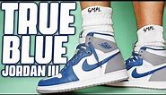 Air Jordan 1 " True Blue " Review and On Foot