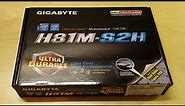 Gigabyte H81M-S2H Ultra Durable Socket 1150 Micro ATX Motherboard Unboxing & Overview