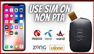 How to Use Sim on Non PTA iPhone - Use Sim in Non-Pta iPhone Without Paying Any tax 100% Working