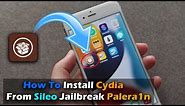 How To Install Cydia From Sileo Jailbreak Palera1n