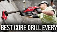 New Core Drill From Milwaukee Tools Makes Drilling Concrete FASTER AND SAFER!