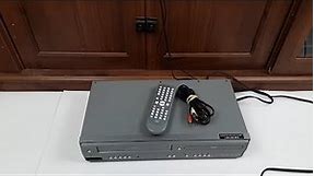 Magnavox MWD2206 DVD / VCR Combo Player Tested w/ Original Remote VHS Tape Ebay Showcase Sold!