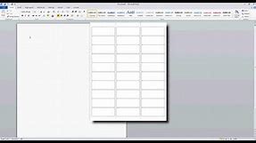 How to Create a Microsoft Word Label Template