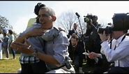 President Obama Consoles Kid at Easter Egg Roll