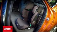 How to fit an isofix child booster seat in 60 seconds