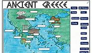 Ancient Greece Map Activity
