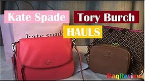 KATE SPADE and TORY BURCH HAULS - Chester Street Miri & Tory Burch Camera Bag with RaqReview