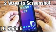 LG Stylo 5: How to Screenshot (2 Ways) + Scroll Capture + Tips
