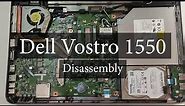 Dell Vostro 1550 Disassembly | RAM, HDD Upgrade