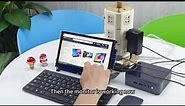9 Inch 1280*720 Resolution Raspberry Pi Touch Monitor with Simple Stand(T090A)