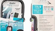 Nite Ize Runoff Waterproof Phone Case with TRU Zip Technology - IP67 Waterproof Phone Case & Lanyard - Poolside & Beach Accessories for Cell Phone - Charcoal