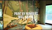 Paint-by-Numbers Wall Mural - DIY Network
