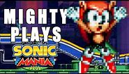 I'M IN A GAME?!? Mighty Plays Sonic Mania!