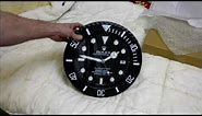 Unboxing a Submariner Rolex Wall Clock