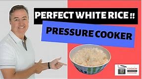How to Make Perfect White Rice - Pressure Cooker (Japanese Rice Recipe)