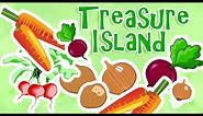 Fruits And Vegetables | Treasure Island | Animated Story Series