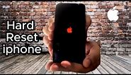 IPhone X How To Hard Reset