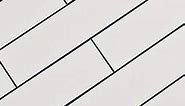 White Subway Tile Gloss Finish 2" X 8" ( 60 pieces- Box of 6.5 Sqft), Wall Tile, Backsplash Tile, Bathroom Tile, Designed in Italy