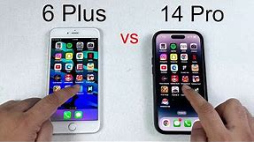 iPhone 14 Pro vs 6 Plus - Speed test