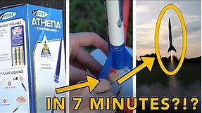 Estes Athena Model Rocket: Unbox to Launch in 7 minutes
