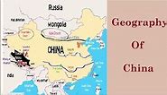Physical Geography of China / China Physical Map / China Map / China Geographic Map/World Map Series