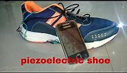 How To Make a Piezoelectric battery charging shoe/go Creative channel