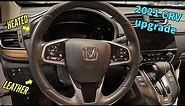 2021 CRV heated leather steering wheel install - OEM Honda parts