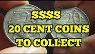 $$$ Australian 20 cent coins to collect worth $$$