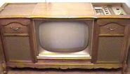 1962 Tube Magnavox Console Stereo/Television Set